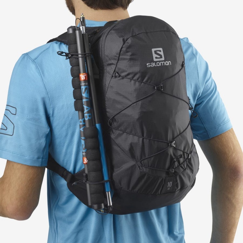 Mochilas Salomon XT 10 Hombre Negras | UY 3069MQZ