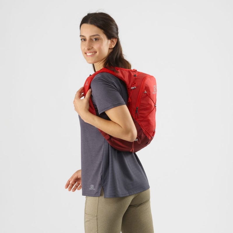 Mochilas Salomon XT 6 Mujer Rojas | UY 2242JPQ