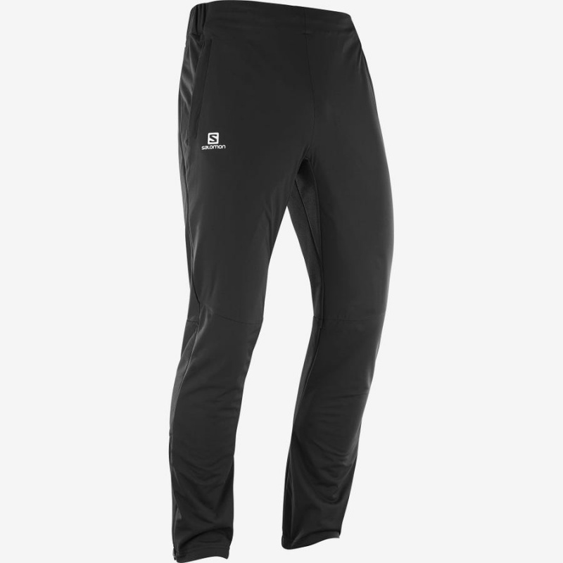 Pantalon Esquí Salomon AGILE WARM Hombre Negras | UY 3146BEX