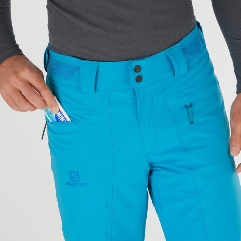 Pantalon Esquí Salomon BRILLIANT Hombre Azules | UY 3139JPQ