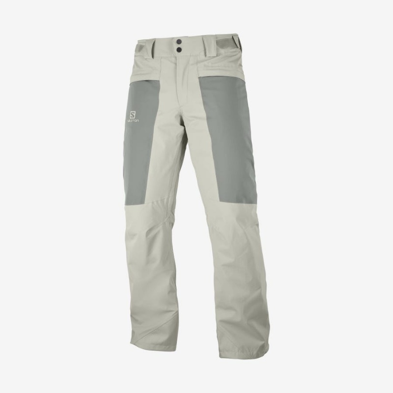 Pantalon Esquí Salomon BRILLIANT Hombre Verde Oliva | UY 3138HAP