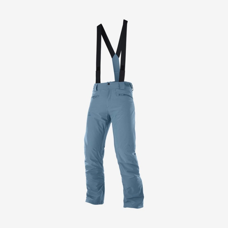 Pantalon Esquí Salomon EDGE Hombre Azules | UY 3144CTV