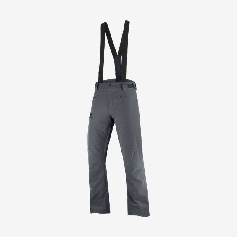 Pantalon Esquí Salomon EDGE Hombre Gris | UY 3145VRW