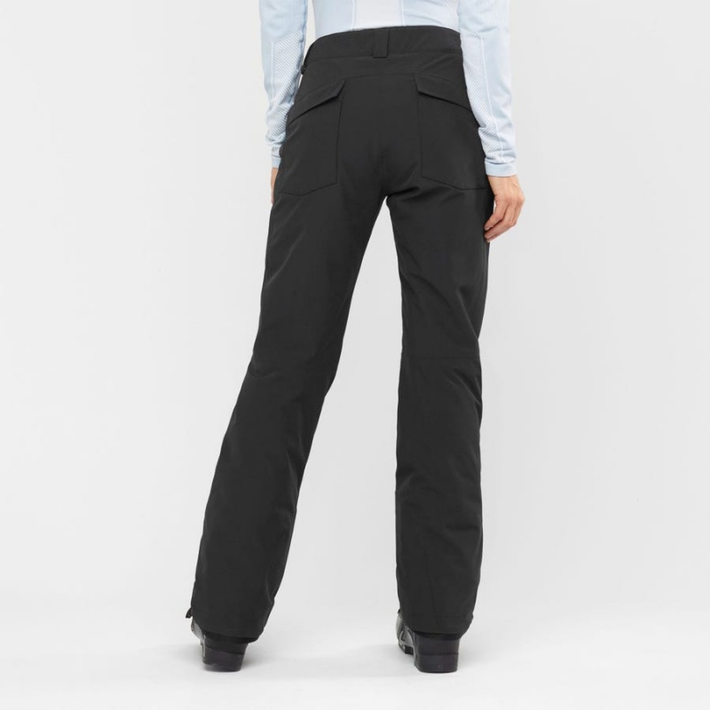 Pantalon Esquí Salomon EDGE Mujer Beige | UY 2331OKI