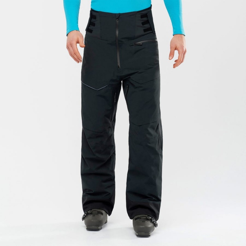 Pantalon Esquí Salomon GRAVITY GORE-TEX Hombre Negras | UY 3125RVD