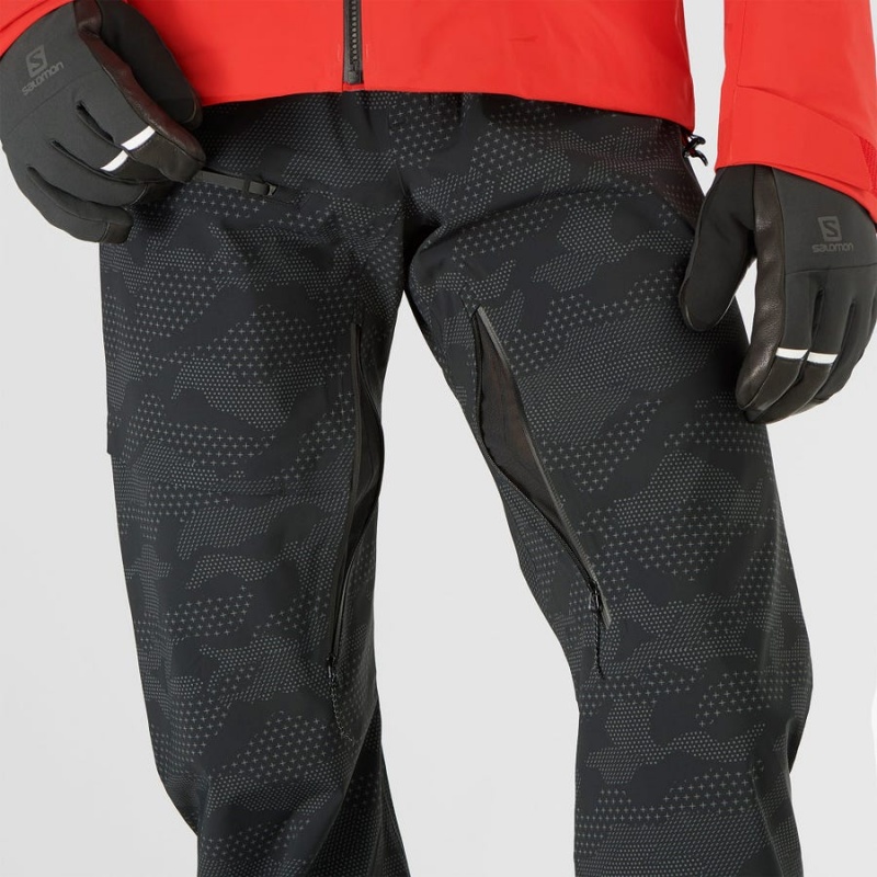 Pantalon Esquí Salomon OUTLAW 3L Hombre Negras | UY 3129ILH