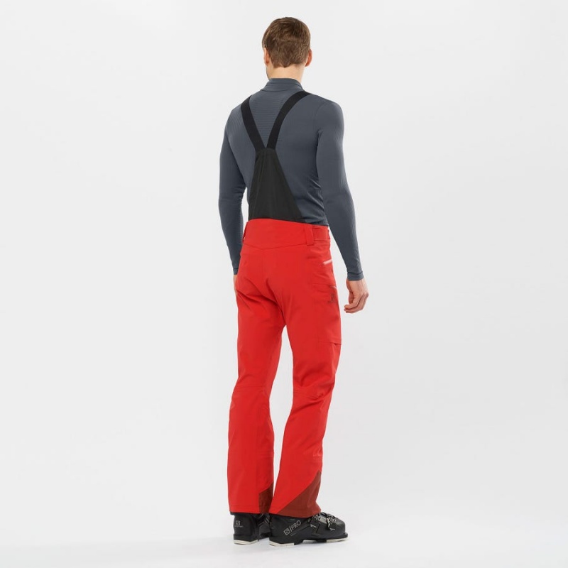 Pantalon Esquí Salomon OUTLAW 3L Hombre Rojas | UY 3130OKI