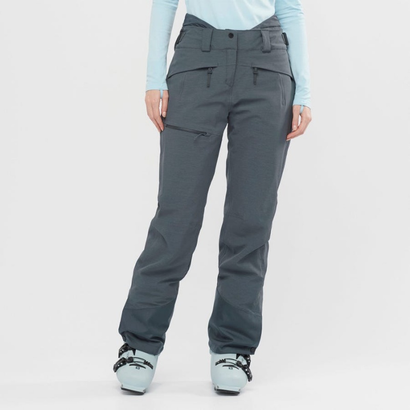 Pantalon Esquí Salomon PROOF LIGHT Mujer Gris | UY 2335SGL