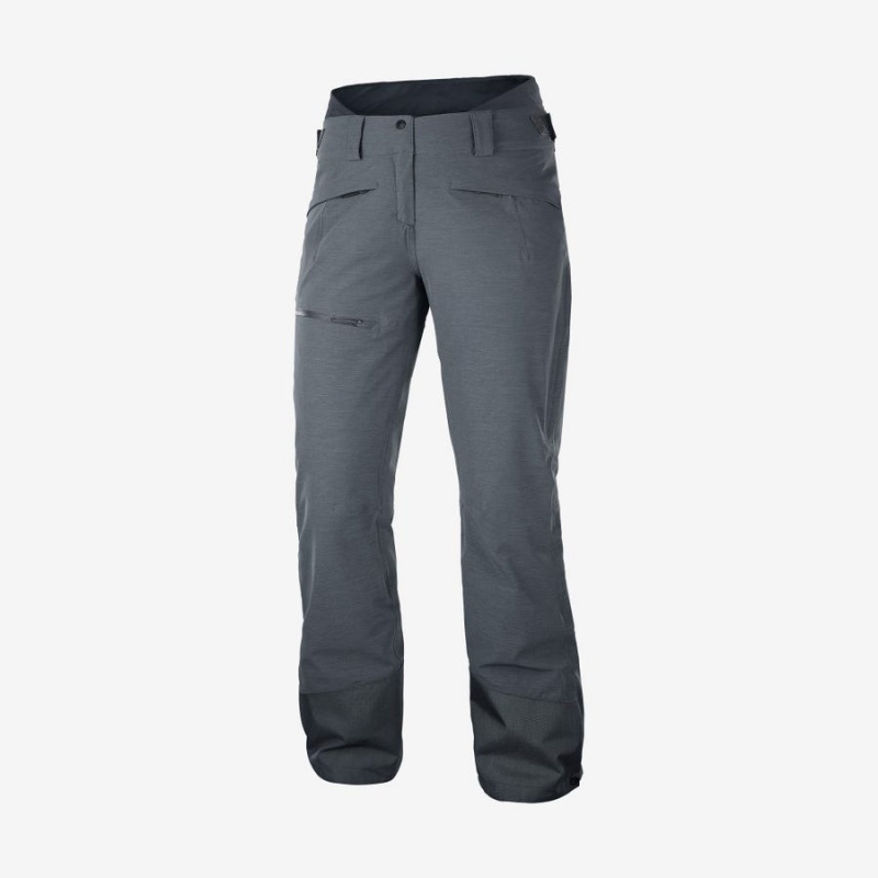 Pantalon Esquí Salomon PROOF LIGHT Mujer Gris | UY 2335SGL