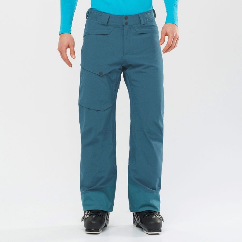 Pantalon Esquí Salomon UNTRACKED Hombre Azul Marino | UY 3136FDN