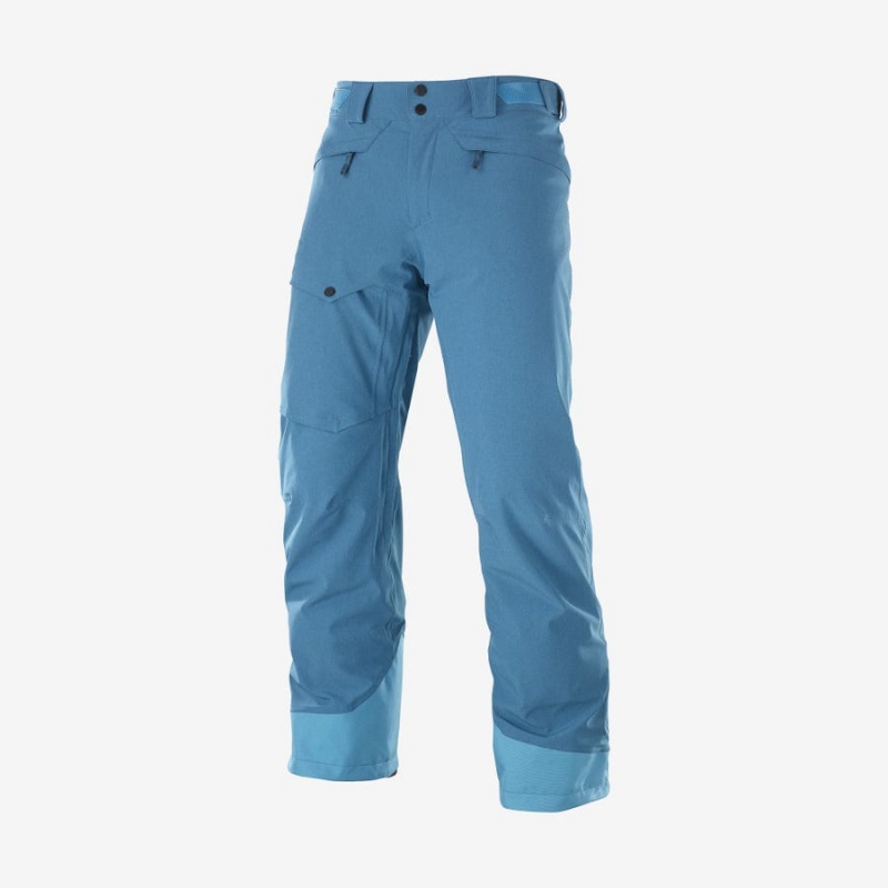 Pantalon Esquí Salomon UNTRACKED Hombre Azules | UY 3135DFM