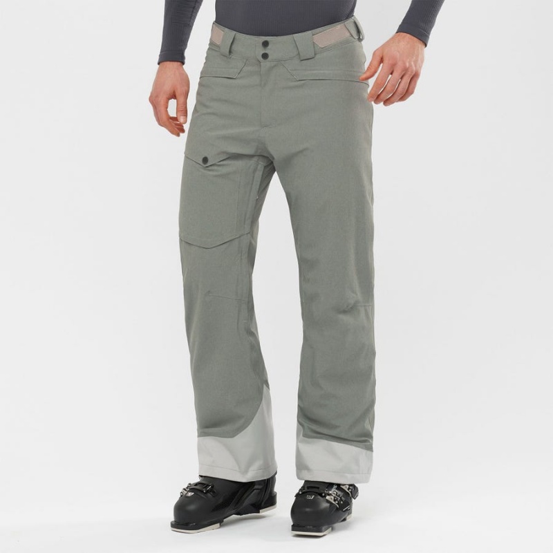 Pantalon Esquí Salomon UNTRACKED Hombre Gris | UY 3133AHK