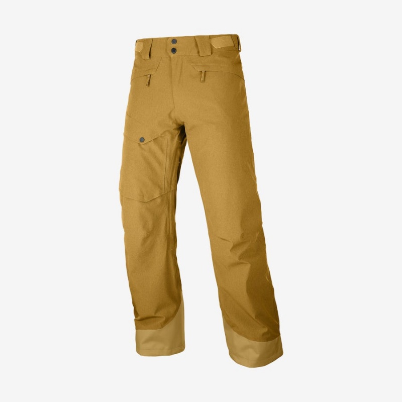 Pantalon Esquí Salomon UNTRACKED Hombre Marrones | UY 3132AHK