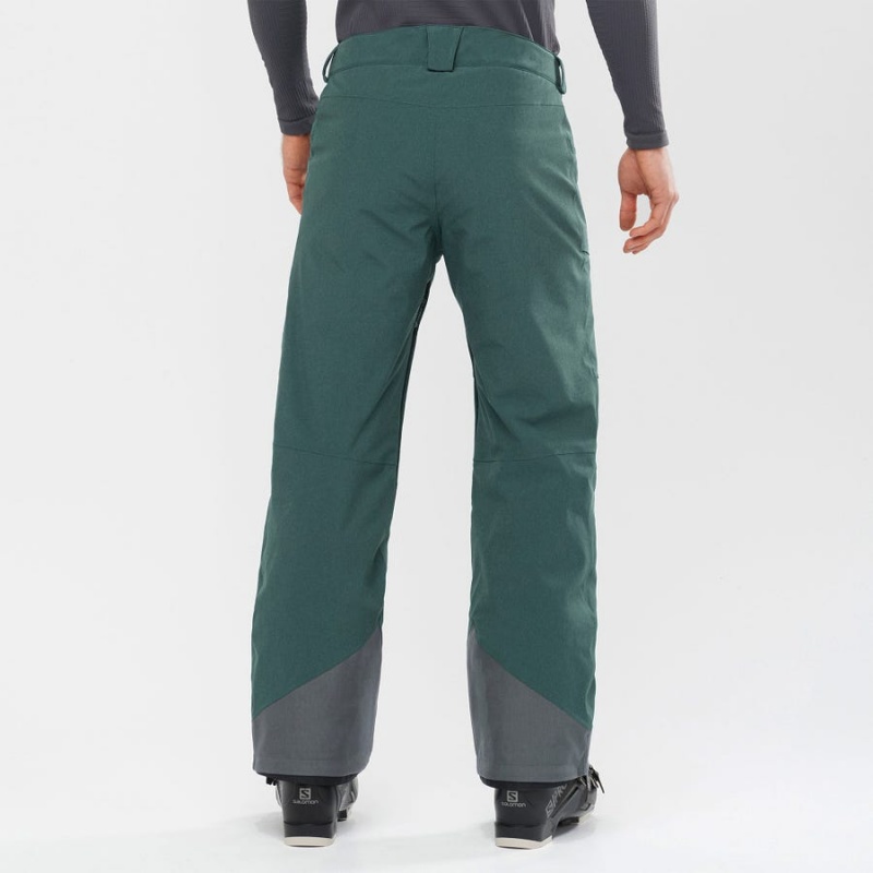 Pantalon Esquí Salomon UNTRACKED Hombre Verde Oliva | UY 3131PJJ