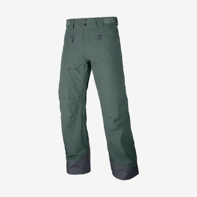 Pantalon Esquí Salomon UNTRACKED Hombre Verde Oliva | UY 3131PJJ