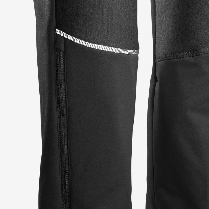 Pantalon Salomon AGILE WARM Mujer Negras | UY 2396EBC