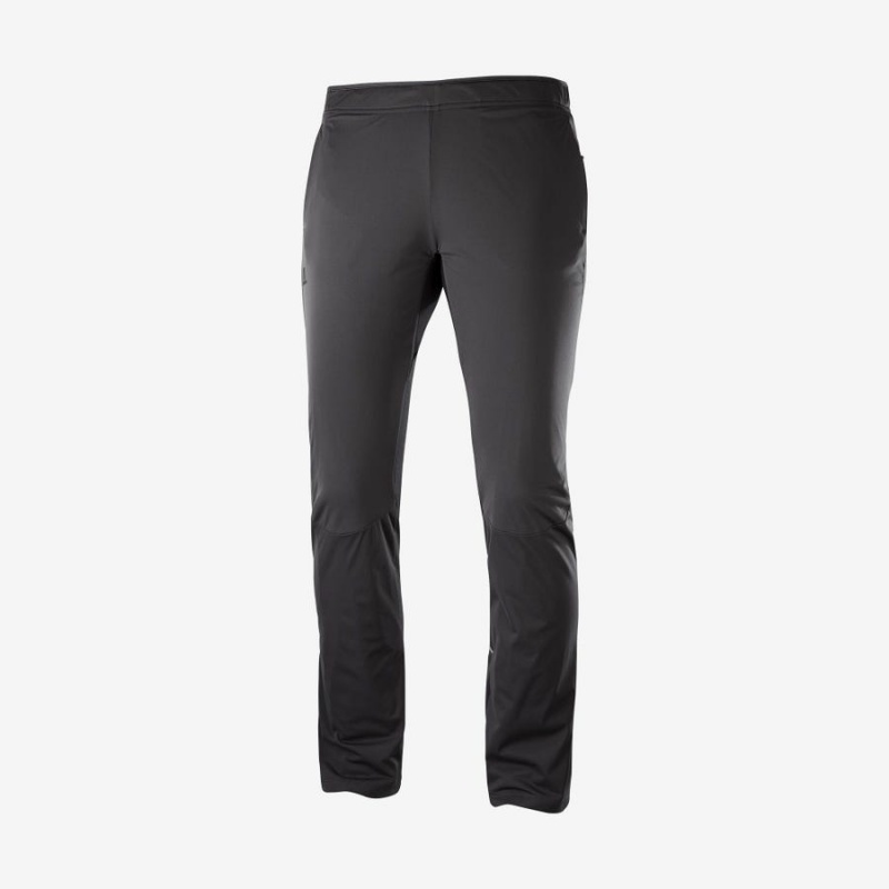 Pantalon Salomon AGILE WARM Mujer Negras | UY 2396EBC