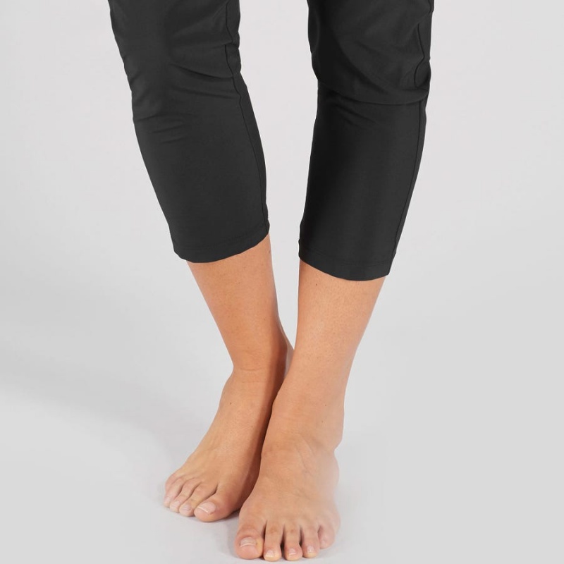 Pantalon Salomon ESSENTIAL LIGHT Mujer Negras | UY 2392NWY