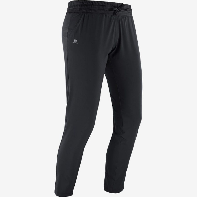 Pantalon Salomon ESSENTIAL LIGHT Mujer Negras | UY 2392NWY