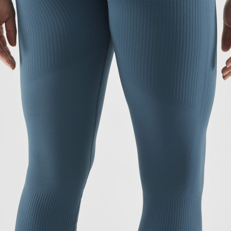 Pantalon Salomon ESSENTIAL SEAMLESS Mujer Azules | UY 2378AHK