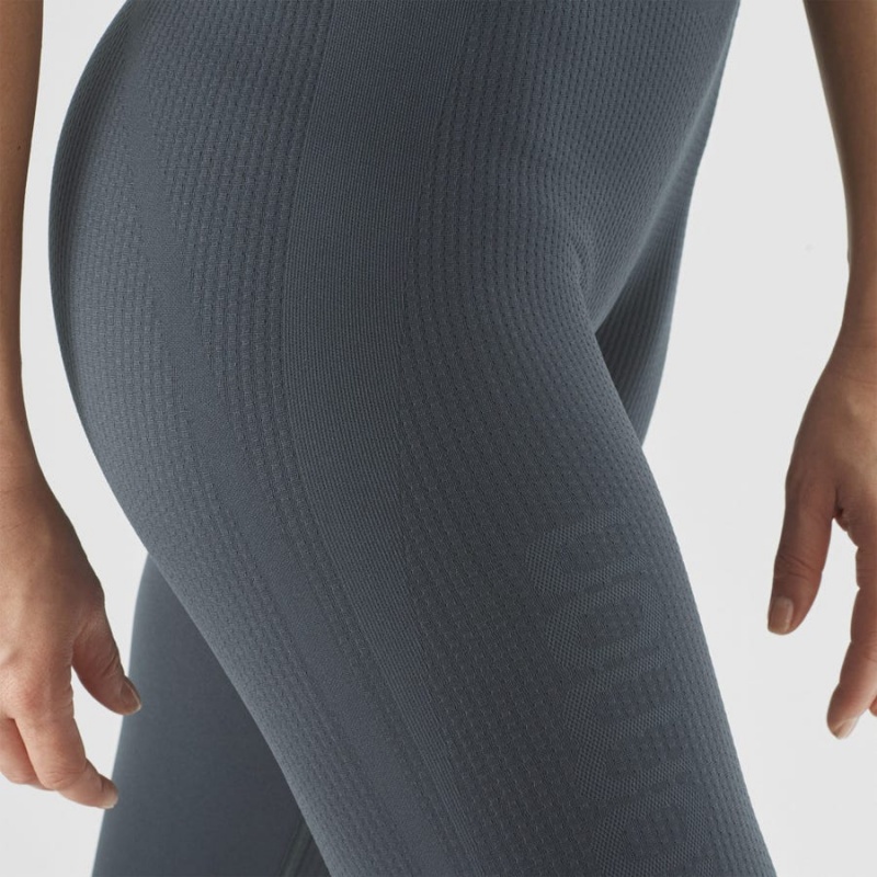 Pantalon Salomon ESSENTIAL SEAMLESS Mujer Negras | UY 2377PJJ