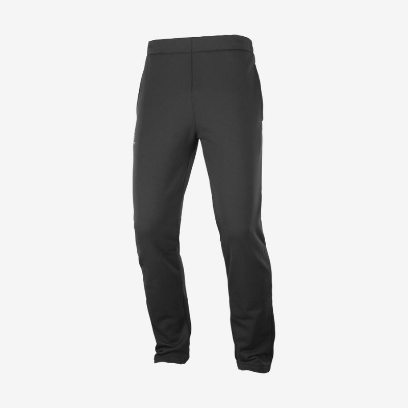 Pantalon Salomon ESSENTIAL WARM FLEECE Hombre Negras | UY 3190HAP