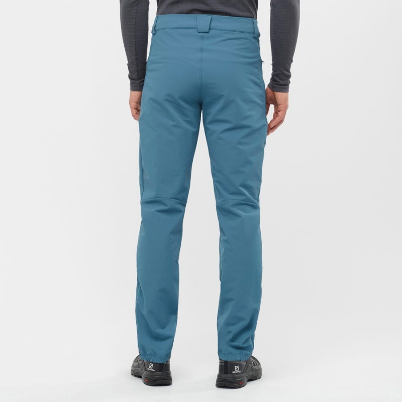 Pantalon Salomon OUTPEAK WARM Hombre Azules | UY 3183PJJ