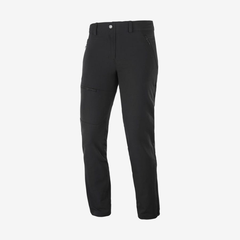 Pantalon Salomon OUTPEAK WARM Mujer Negras | UY 2393MQZ