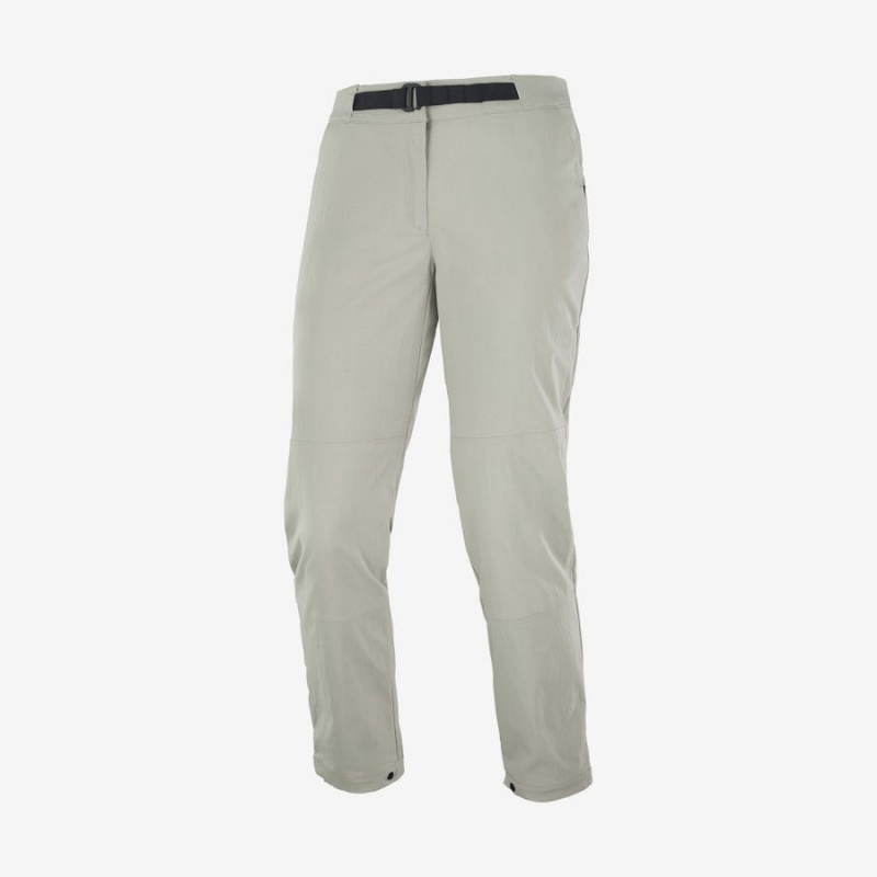 Pantalon Salomon OUTRACK Mujer Beige | UY 2390VRW