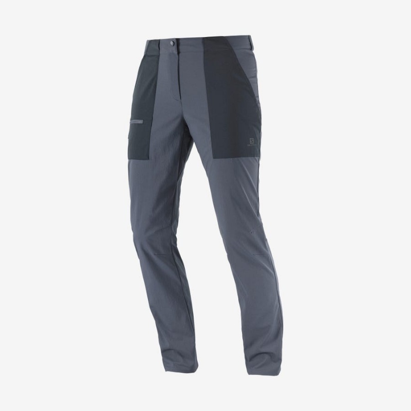 Pantalon Salomon OUTRACK Mujer Gris | UY 2385KOR