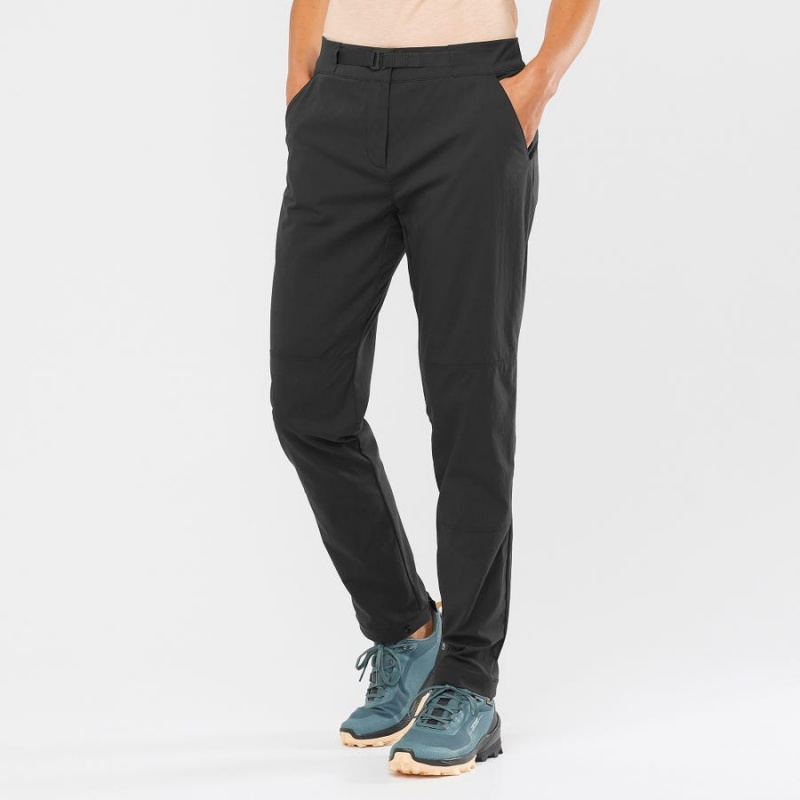 Pantalon Salomon OUTRACK Mujer Negras | UY 2391BEX