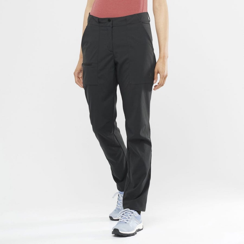 Pantalon Salomon OUTRACK Mujer Negras | UY 2383HAP