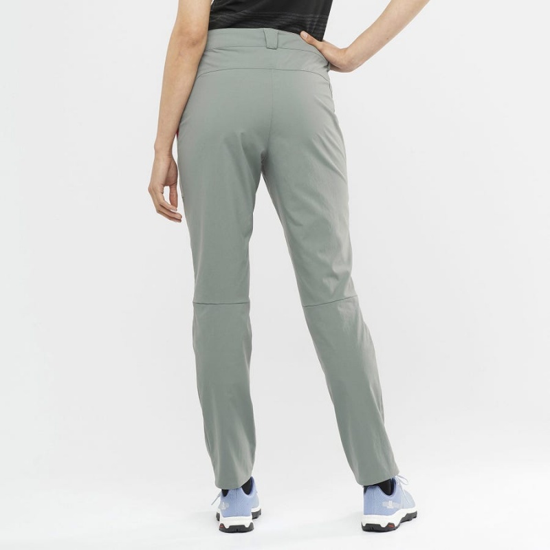 Pantalon Salomon OUTRACK Mujer Verde Oliva | UY 2384JPQ