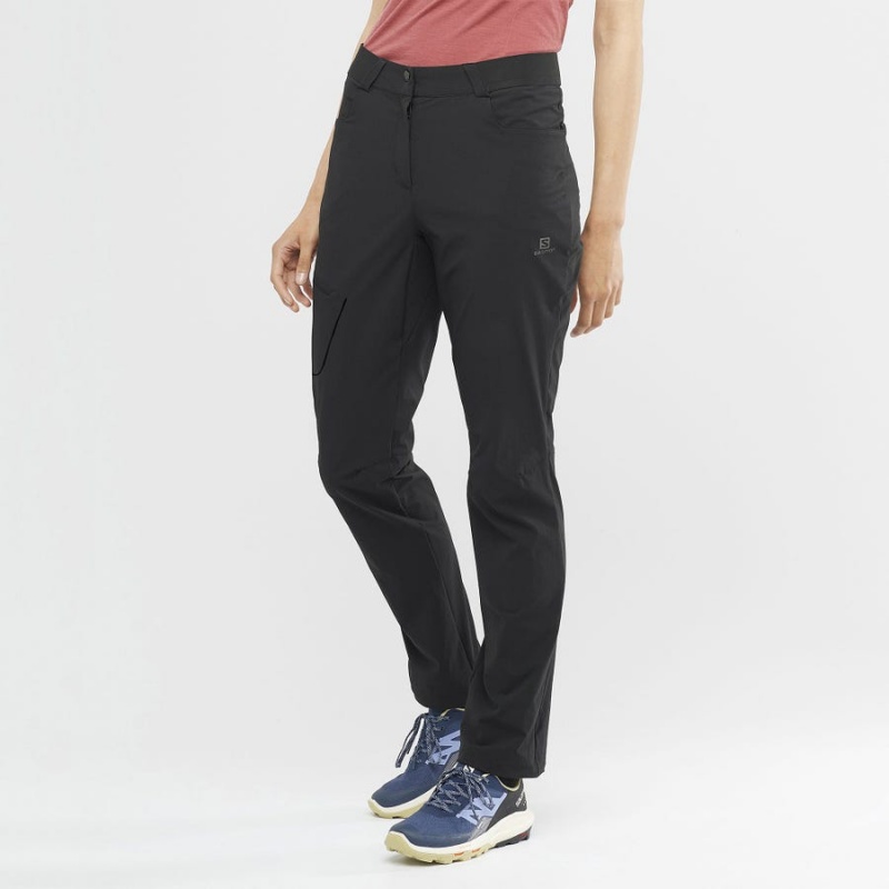 Pantalon Salomon WAYFARER Mujer Negras | UY 2389CTV