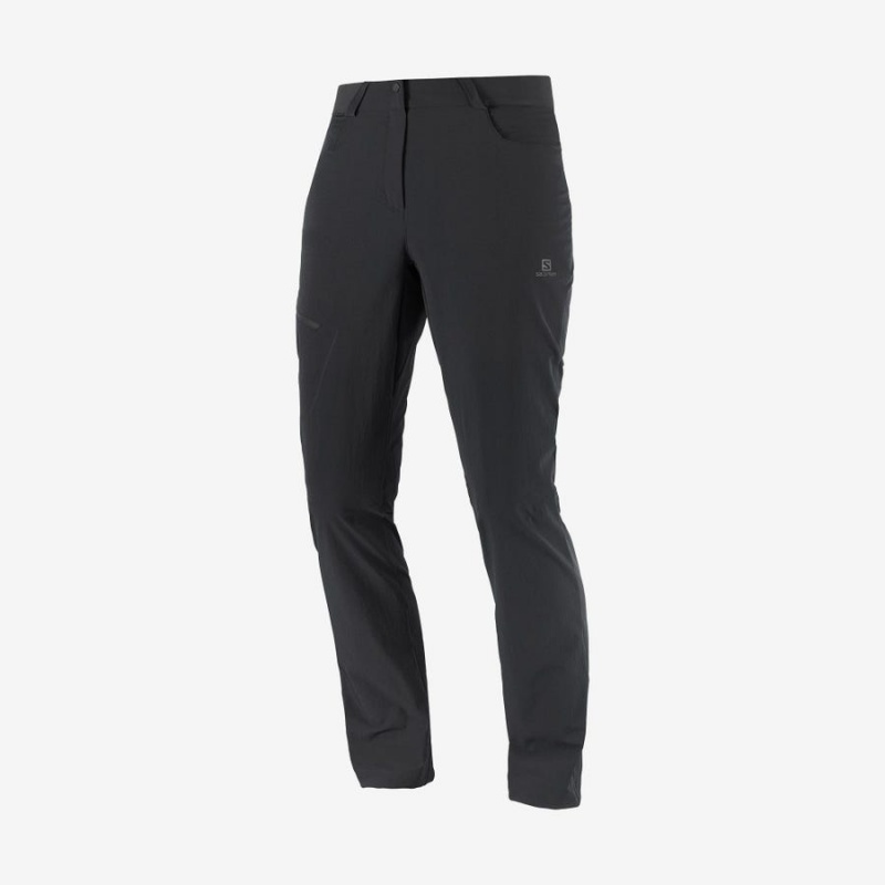 Pantalon Salomon WAYFARER Mujer Negras | UY 2389CTV