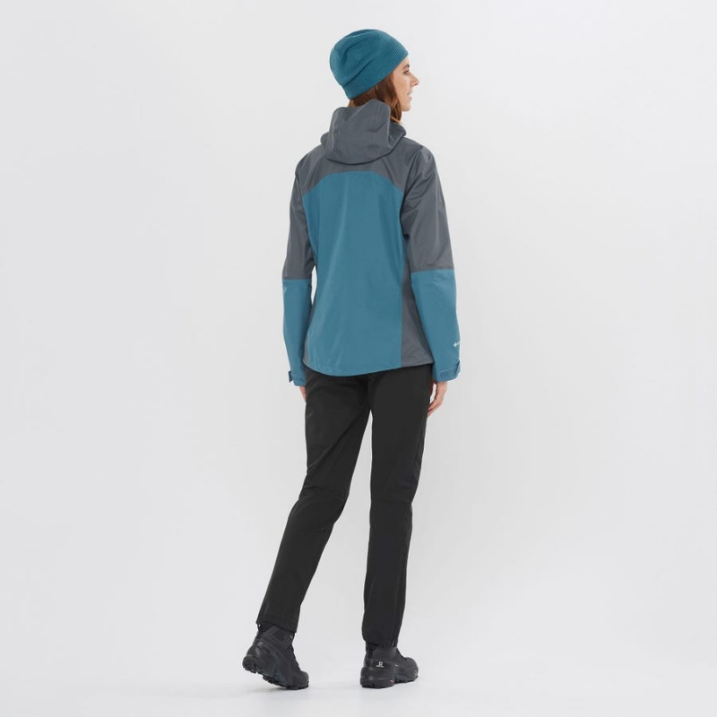 Pantalon Salomon WAYFARER Mujer Verde Menta | UY 2398TCE