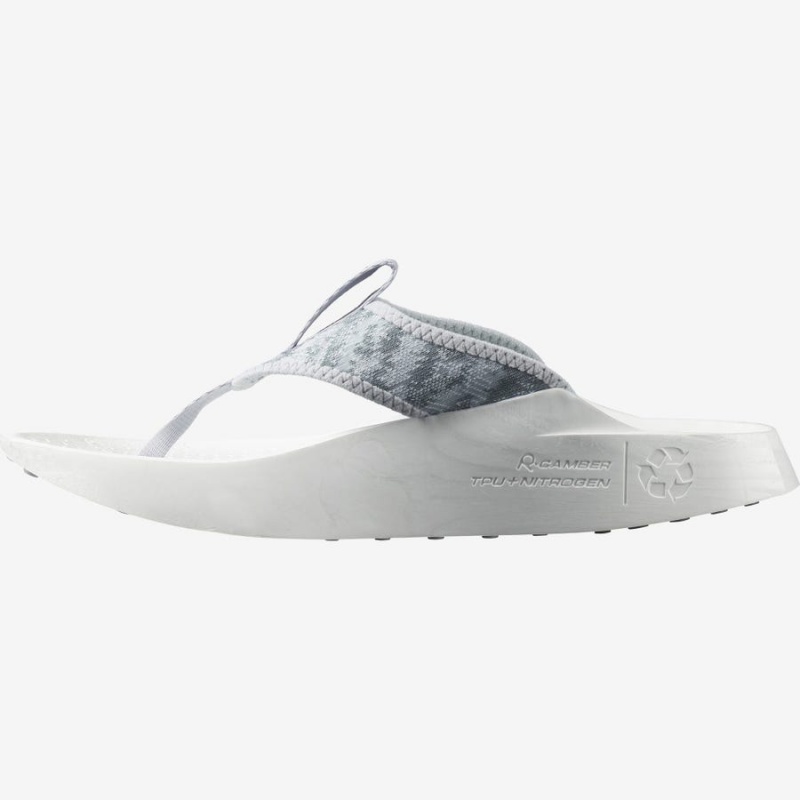 Sandalias Salomon INDEX BREAK Hombre Blancas | UY 3391PJJ