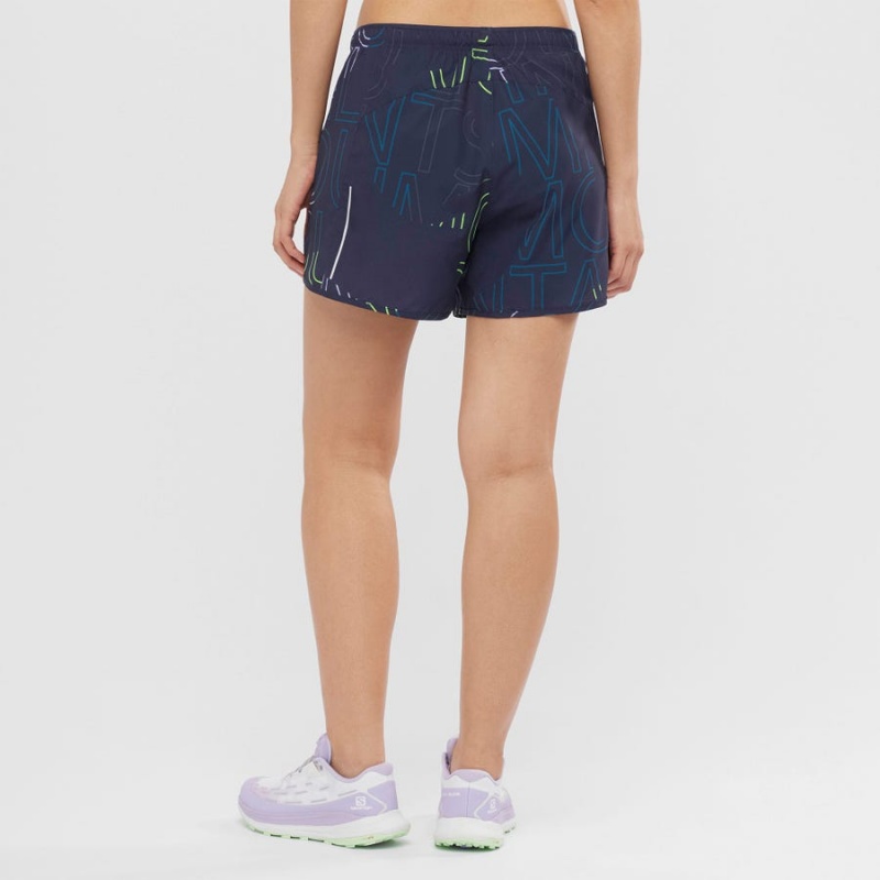 Short Salomon AGILE Mujer Azules | UY 2356GSO