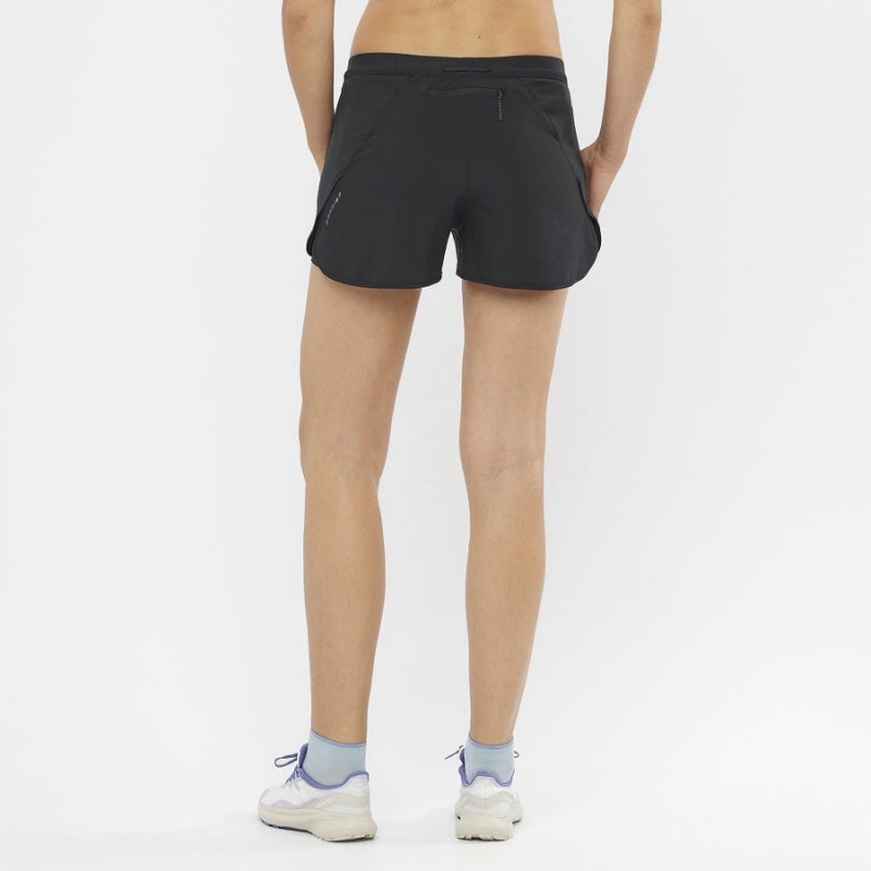 Short Salomon CROSS 2IN1 Mujer Negras | UY 2342LIS