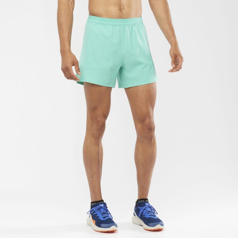 Short Salomon CROSS 5'' Hombre Verde Menta | UY 3168XYU