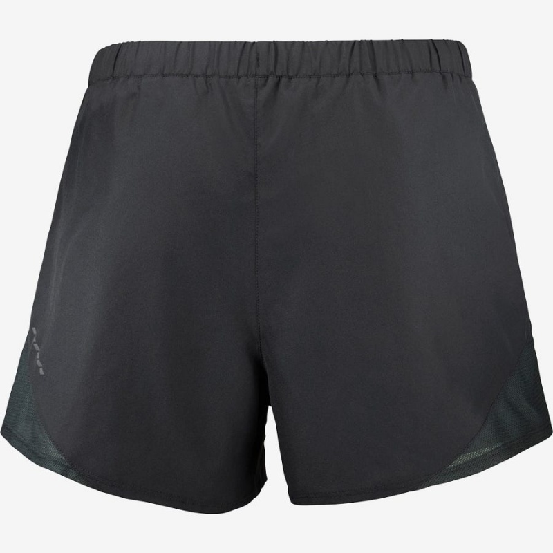 Short Salomon CROSS REBEL 4'' Mujer Negras | UY 2354DFM