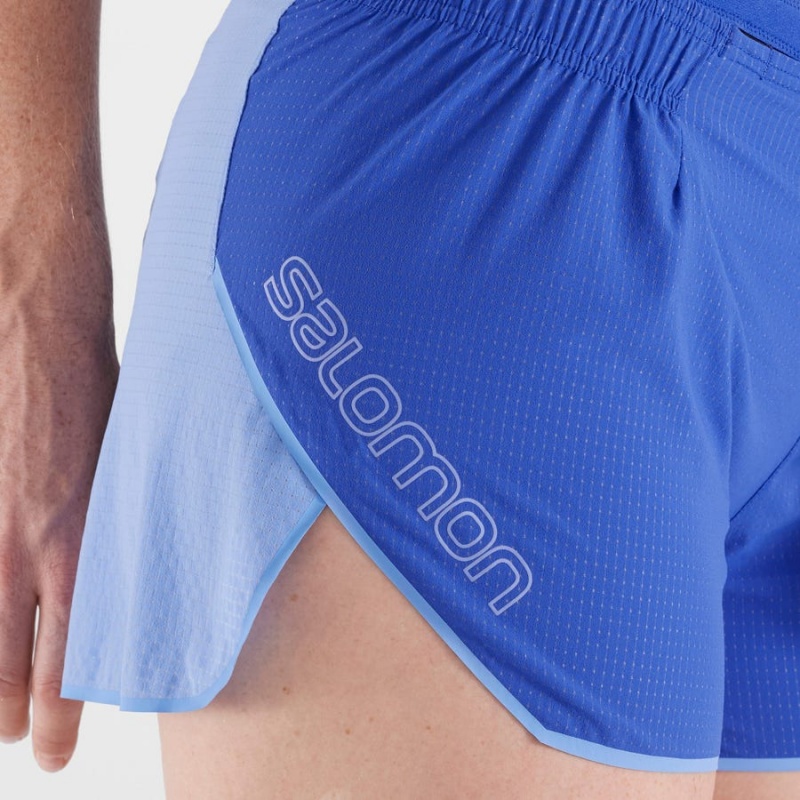 Short Salomon SENSE AERO 3'' Mujer Azules | UY 2339HAP