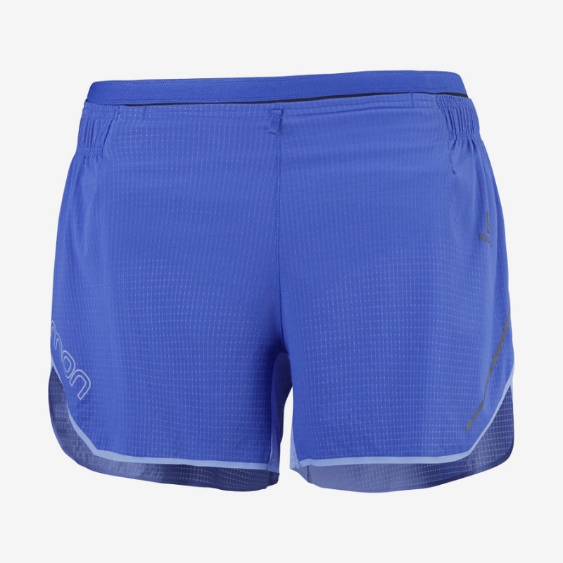 Short Salomon SENSE AERO 3\'\' Mujer Azules | UY 2339HAP