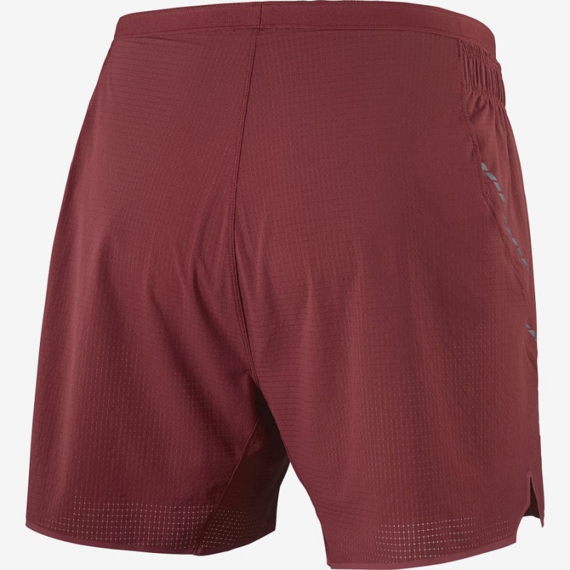 Short Salomon SENSE AERO 5'' Hombre Rojas | UY 3156HAP