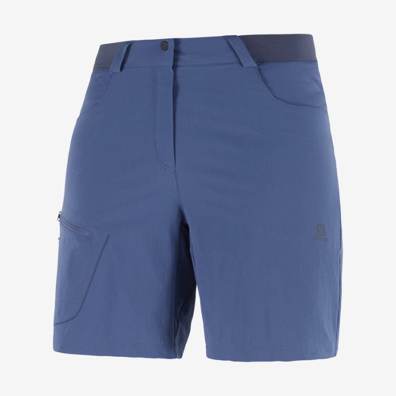 Short Salomon WAYFARER Mujer Azul Marino | UY 2359KOR