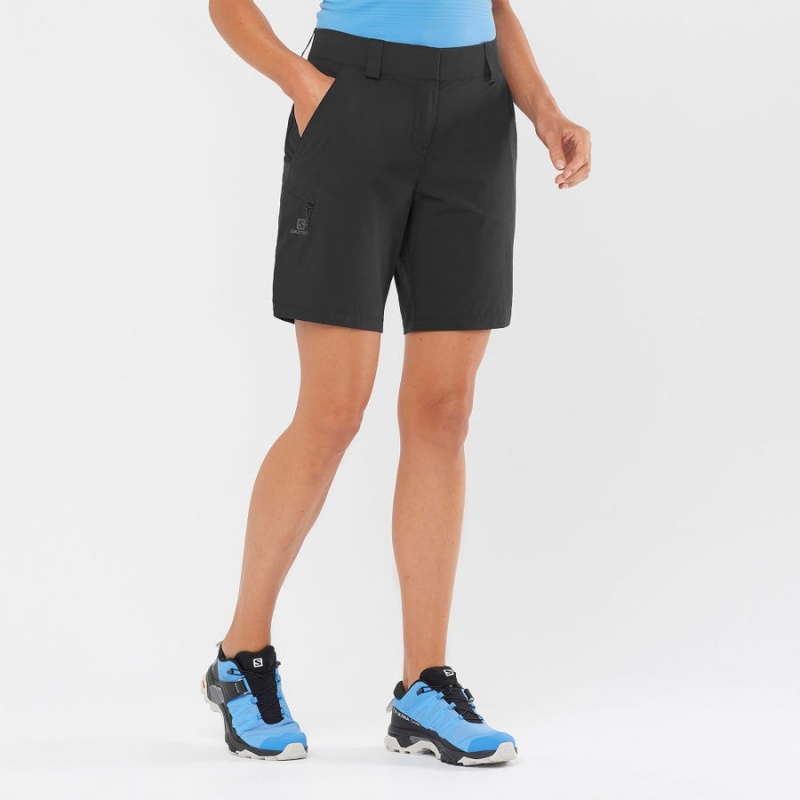 Short Salomon WAYFARER Mujer Negras | UY 2361ZUT