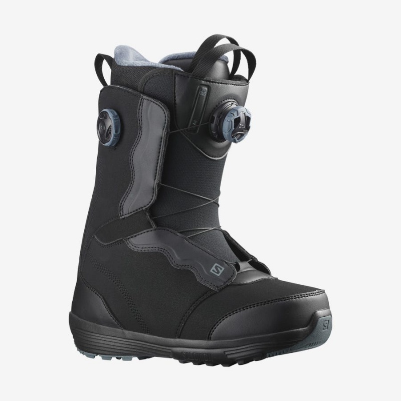 Ski Boots Salomon IVY BOA Mujer Negras | UY 2090UZG