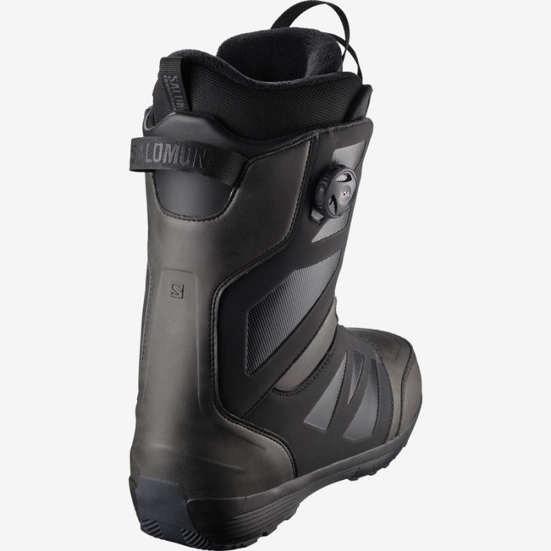 Ski Boots Salomon LAUNCH BOA SJ BOA Hombre Negras | UY 2869ILH