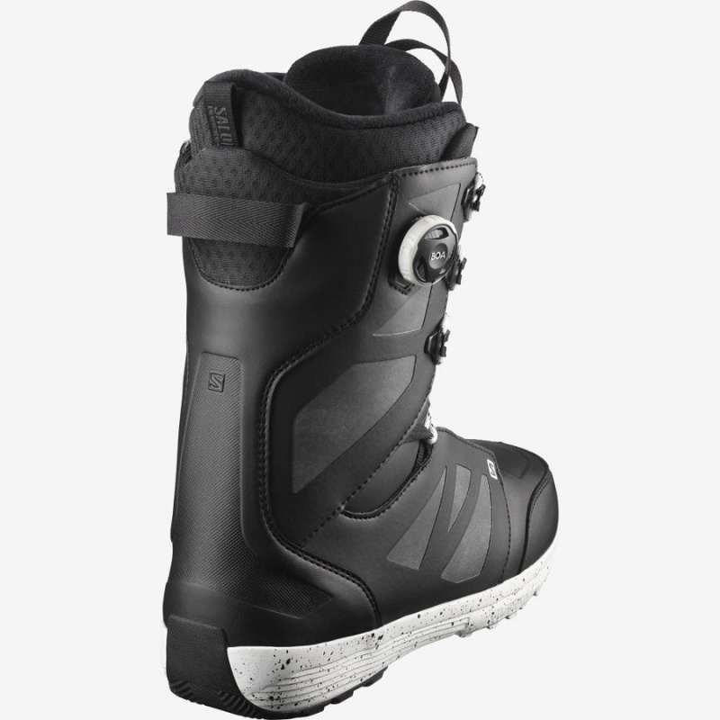 Ski Boots Salomon LAUNCH LACE BOA SJ Hombre Negras | UY 2879JPQ