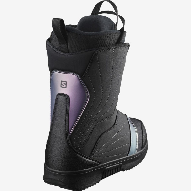 Ski Boots Salomon PEARL BOA Mujer Negras | UY 2091ILH